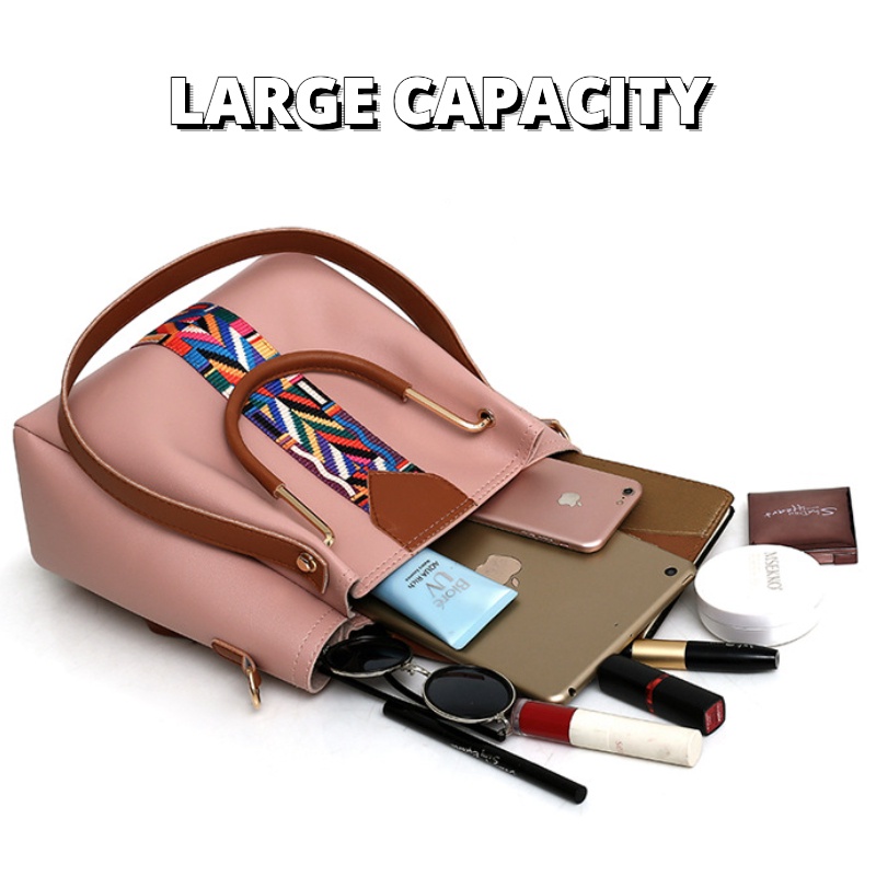 Túi Xách Đeo Vai Kích Thước Lớn Phong Cách Thời Trang Âu Mỹ 2022 Dành Cho Mẹ Và Bé