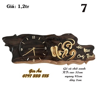 Đồng hồ treo tường - Chữ Nhẫn