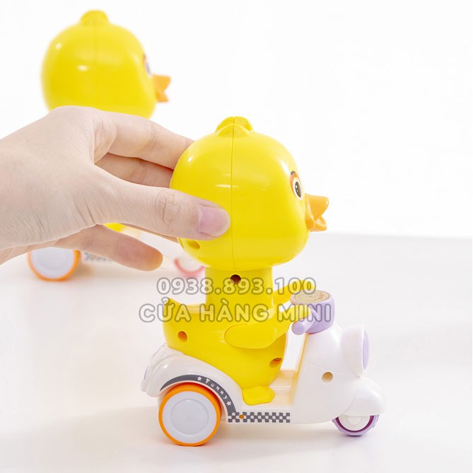 Xe Lên Dây Cót Ấn Chạy Hình Con Vịt