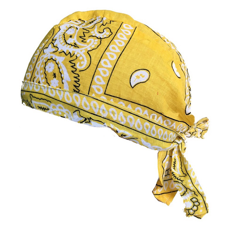 Dreamingsha Khăn trùm đầu thể thao Durag Bandana thể thao chạy xe đạp cho nam