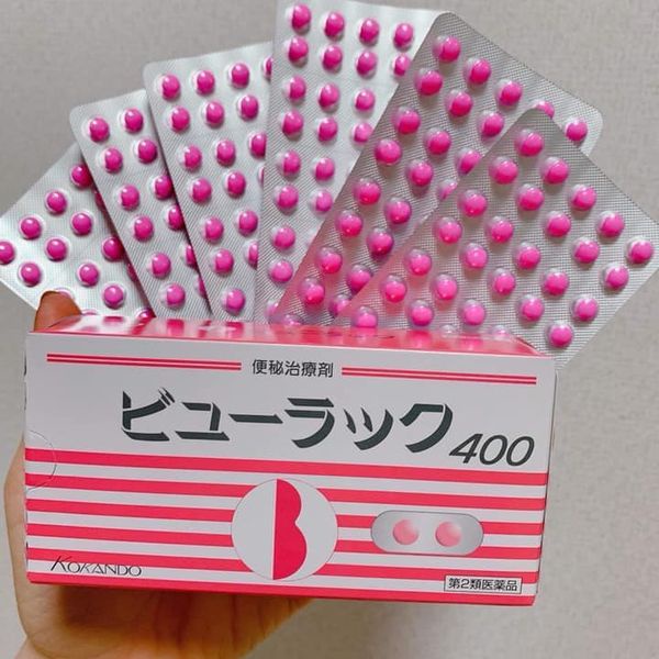 Viên Uống Nhuận Tràng Kokando 400 Viên [HÀNG CHUẨN] Nhật Bản hộp 8 vỉ thanh lọc cơ thể, giảm táo bón