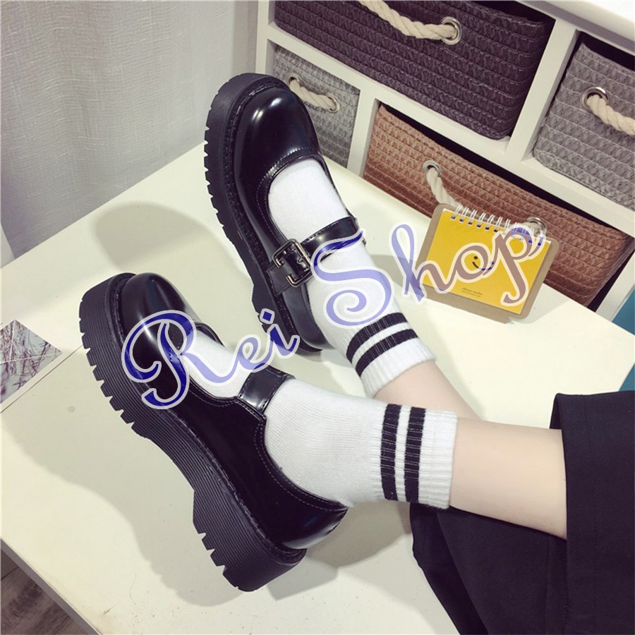 Giày Búp Bê Lolita Phong Cách Mary Jane