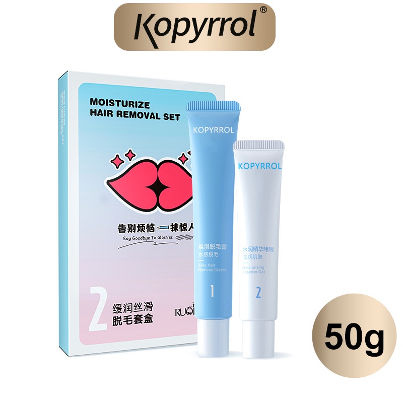 Kem tẩy lông mặt KOPYRROL dành cho nữ lông mày râu môi 50g