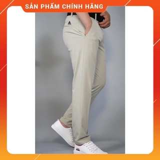 [Không đẹp hoàn tiền] Quần thể thao chơi Golf 2021 siêu đẹp -  Dáng Slimfit -Vải không nhăn - Màu kem đậm