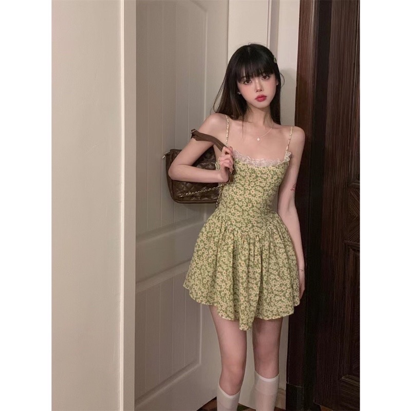 Đầm Hai Dây Dáng Ôm Thời Trang Mùa Hè Phong Cách Mới