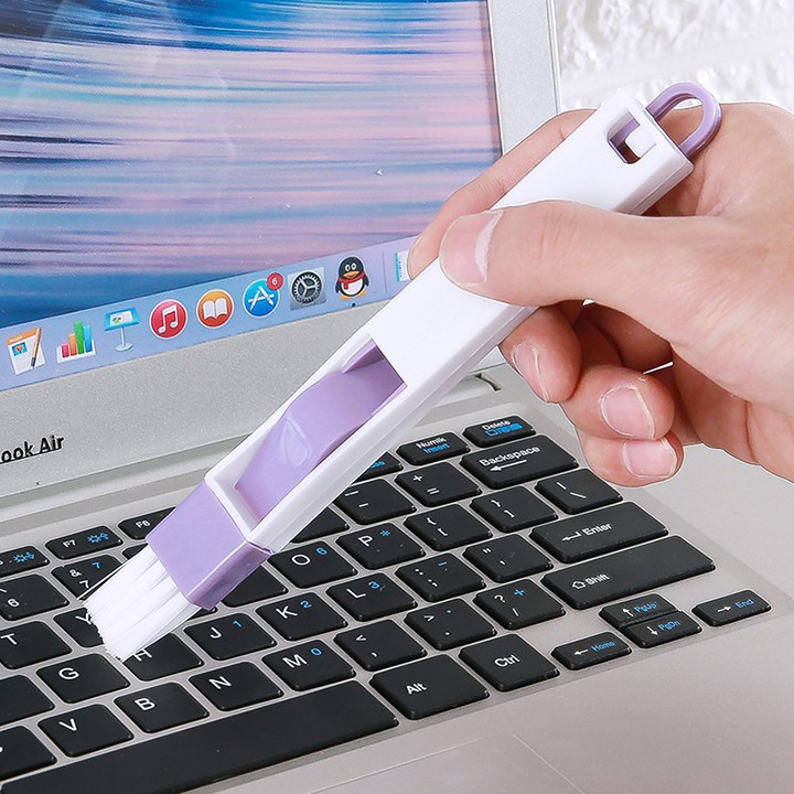 Chổi mini đa năng kèm gàu hót quét khe cửa, vệ sinh bàn phím  F231SP1