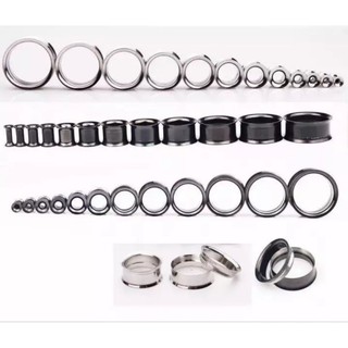 NONG TAI INOX VIỀN MỎNG ( theo chiếc) từ 3mm ==> 24mm