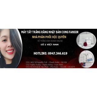 [Sốc] Máy trắng răng cao cấp Nhật Bản