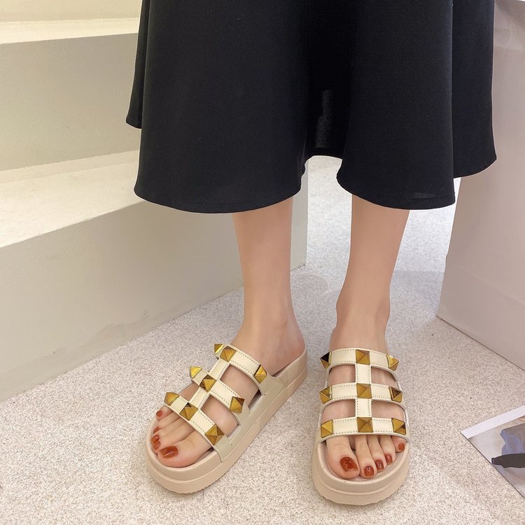 Dép Quai Ngang Thời Trang Hàn Cho Nữ | BigBuy360 - bigbuy360.vn