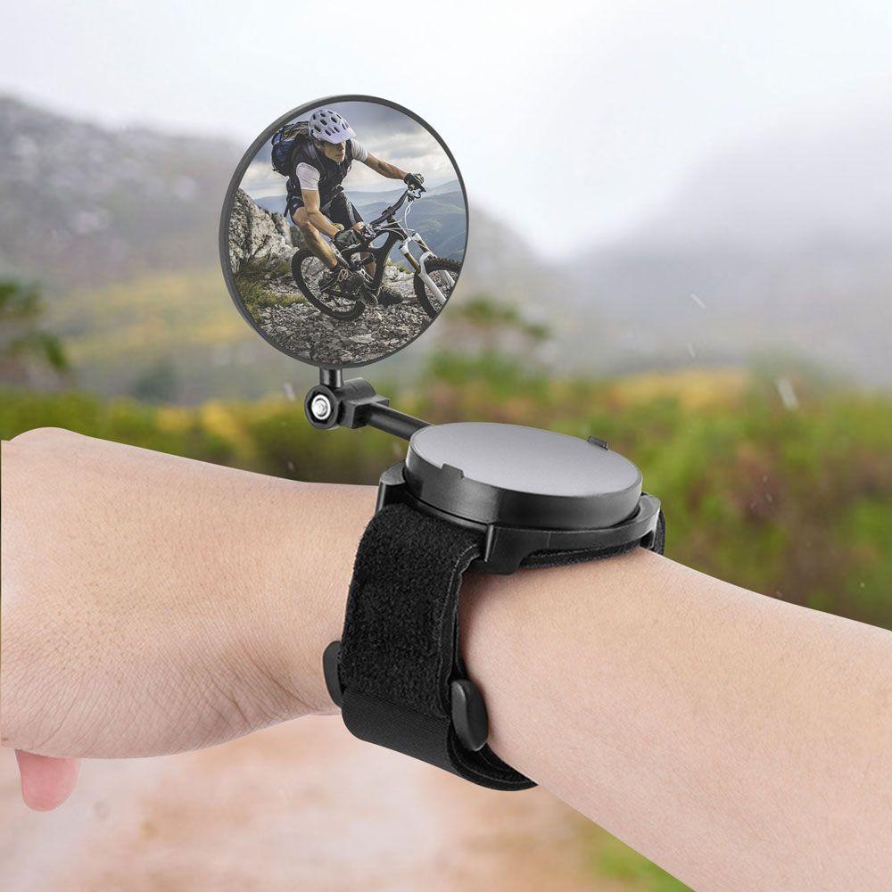 Danilo Gương Chiếu Hậu Xoay 360 Độ Có Quai Đeo Tay Tiện Dụng Cho Xe Đạp