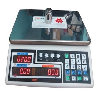 CÂN ĐIỆN TỬ TÍNH GIÁ QUA 810 30kg ( cân hoa quả, thực phẩm)