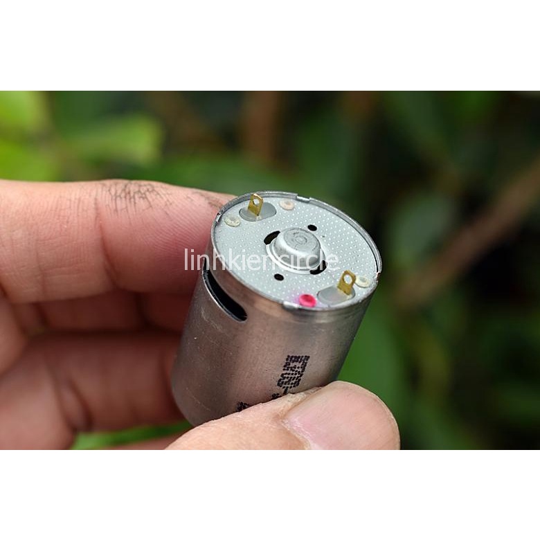 Motor 370 RC tốc độ cao 7.2V - 12V tốc độ cao 50000 RPM dùng pin cho xe mô hình - LK0297