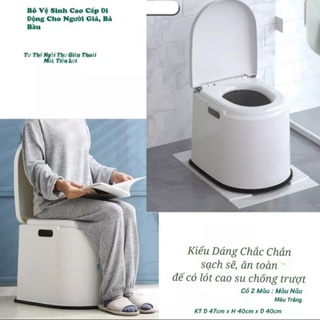 Bồn Cầu Di Động B092 Bô Vệ Sinh Người Già.