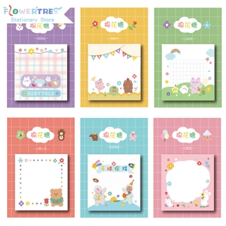 Flowertree Bộ 30 Tờ Giấy Ghi Chú Hình Kẹo Xinh Xắn