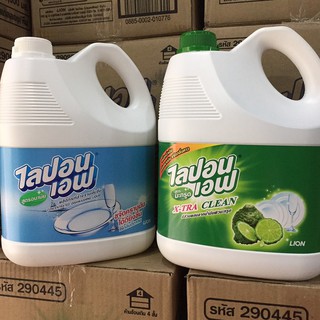 Nước Rửa Chén Lion Không Mùi/Mùi Chanh 3.600ml Thái Lan