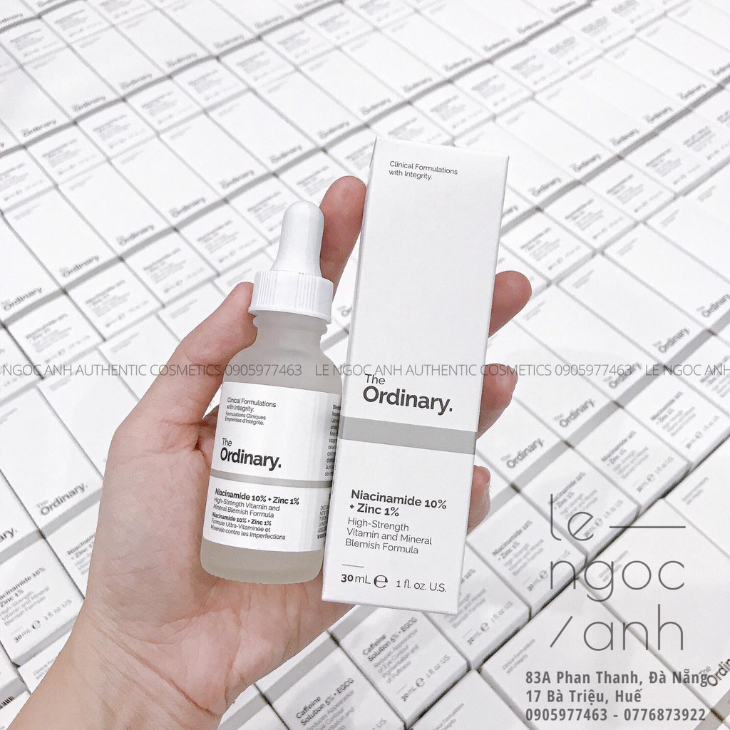 Serum The Ordinary Niacinamide 10% + Zinc 1%