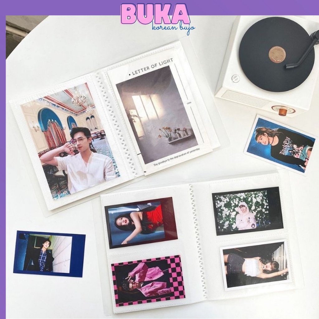 Collect book 20T Buka album ảnh đựng ảnh idol Kpop 3 inch 5 inch 118*153mm SML