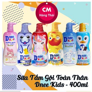 Sữa tắm gội Dnee Kids Hình Thú 400ML