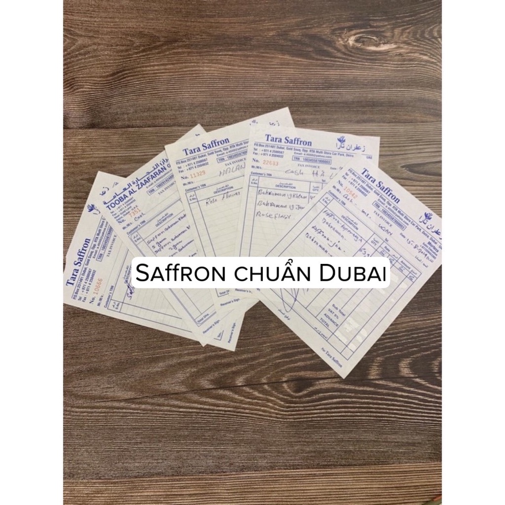 SAFFRON – NHỤY HOA NGHỆ TÂY Bahraman Chuẩn loại 1  Ngủ ngon, đẹp da