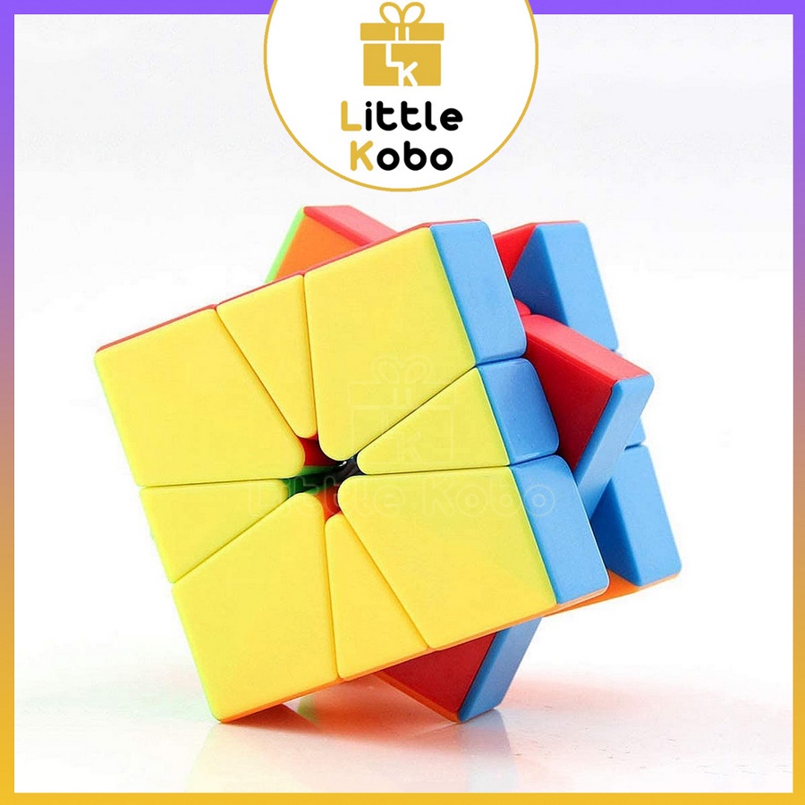 Rubik Square-1 Cube Stickerless MoYu MeiLong MFJS SQ1 Rubic Biến Thể Đồ Chơi Thông Minh