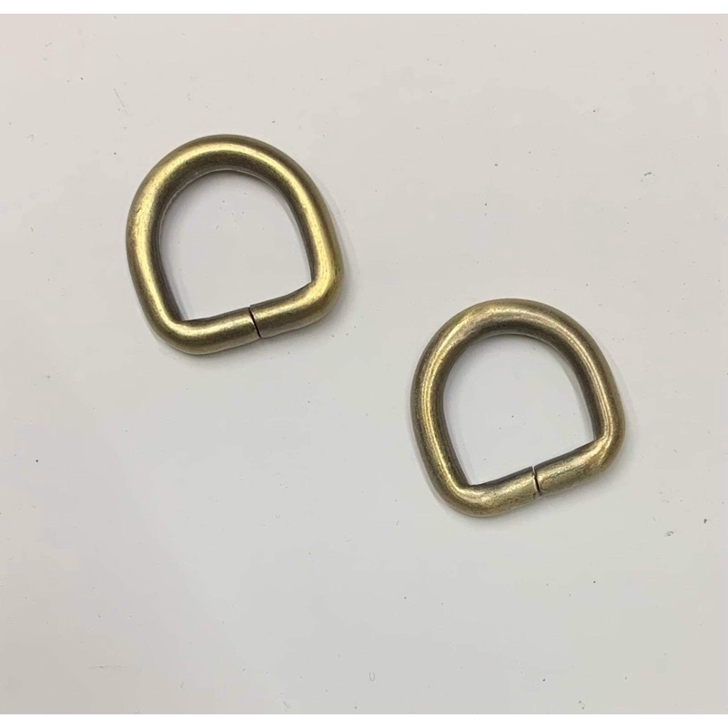 Khoen, móc túi xách 2cm, màu đồng loại tốt bán theo cặp