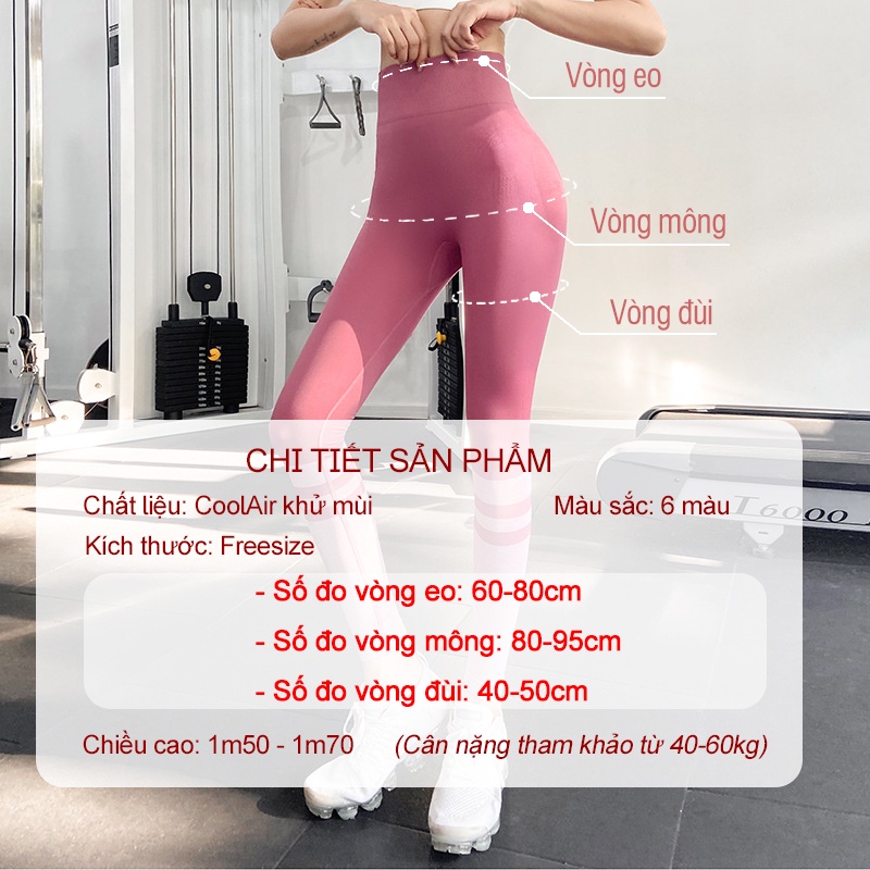 Quần tập yoga gym legging nữ cạp cao siêu nâng mông co giãn 4 chiều FQ12