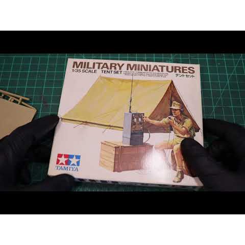 Mô hình lắp ráp túp lều quân sự 1/35 SCALE TENT SET Tamiya 35074