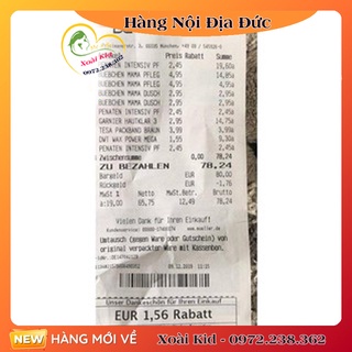 Sữa tắm+dưỡng thể bubchen mama cho bà bầu của đức đủ bill - ảnh sản phẩm 9