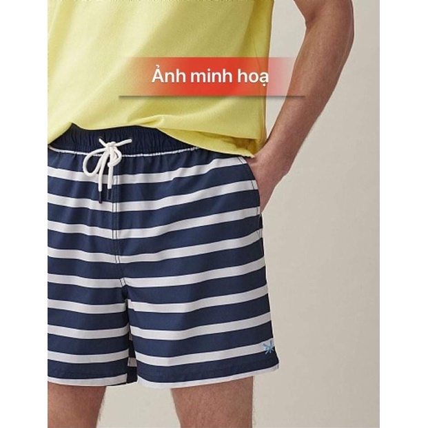 Đồ bơi CHIPBONG hàng dư quần bơi bé trai duy nhất màu kẻ ngang form thường size 12m - 6y phong cách thể thao