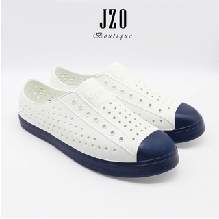 [Urban] Giày nhựa lỗ nam nữ đi mưa đi biển Urban - Chất liệu Eva siêu nhẹ, chống nước, giá tốt - Màu trắng xanh chàm