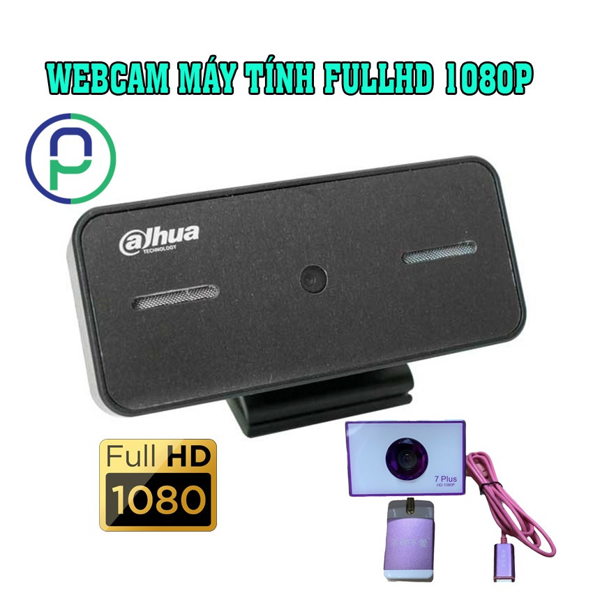 Webcam dahuaz3 7 plus full hd 1080p sắc nét dùng cho máy tính laptop