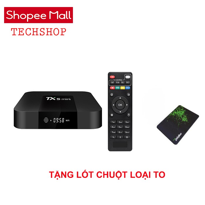 ANDROID TIVI BOX TX5 MINI - TẶNG LÓT CHUỘT LOẠI TO