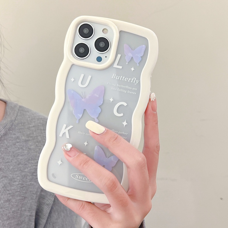 Ốp lưng iphone Phù Hợp Ốp Điện Thoại Acrylic Họa Tiết Ren Hoạt Hình Cho iphone 13Promax 14pro 11Pro xr Dinuo case