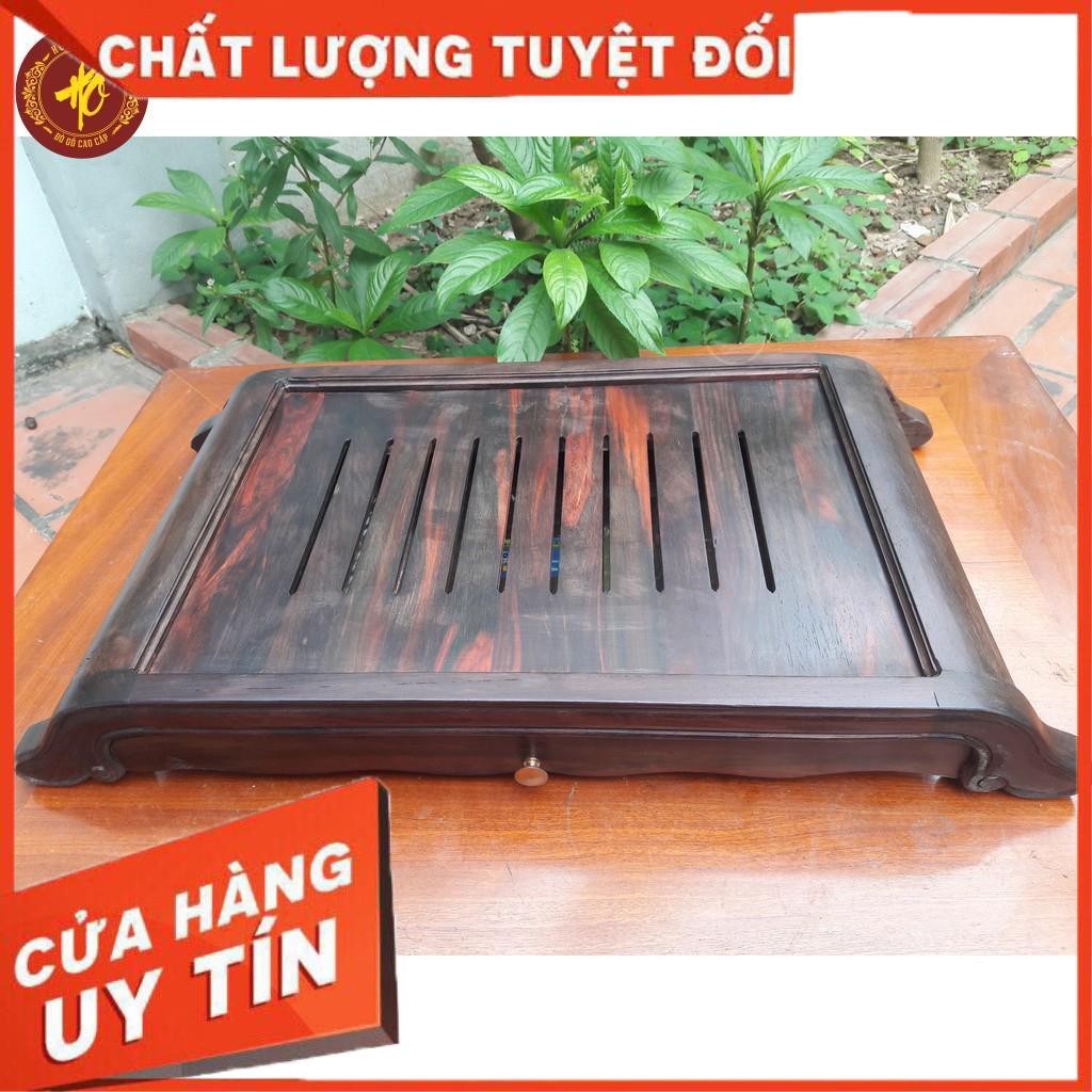 [ ẢNH THẬT ] KHAY TRÀ CUỐN THƯ GỖ TRẮC