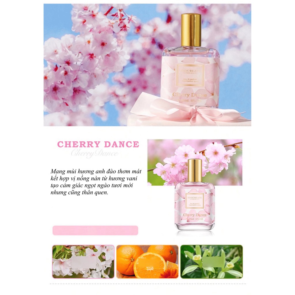 Xịt thơm nước hoa toàn thân Body Mist - Maycreate 30ml | BigBuy360 - bigbuy360.vn