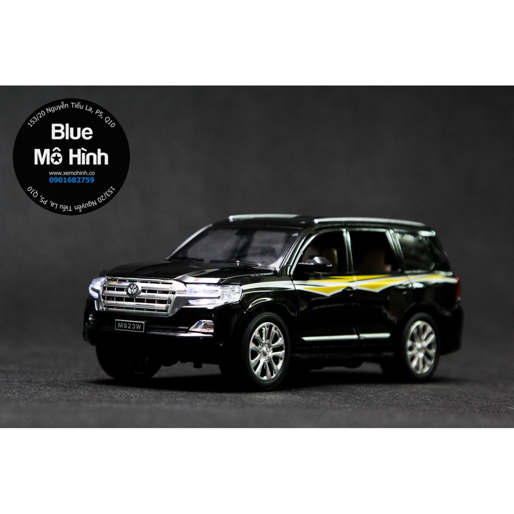 Blue mô hình | Xe mô hình Toyota Land Cruiser SUV New 1:24 mở hết cửa tuyệt đẹp