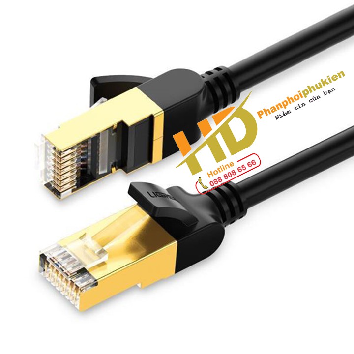 Cáp mạng đúc sẵn Cat7 dài 3m Ugreen 11270 chính hãng