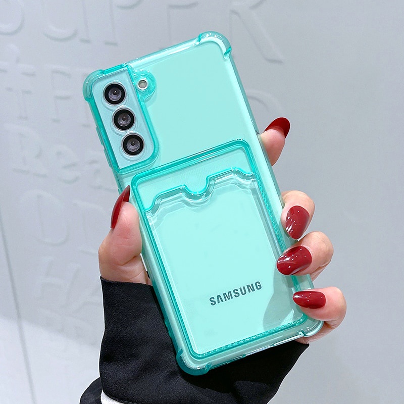 Ốp Điện Thoại Kiểu Ví Đựng Thẻ Cho Samsung Galaxy A52 A72 A42 A32 5G S21 Ultra S20 S20FE S10 Note 20