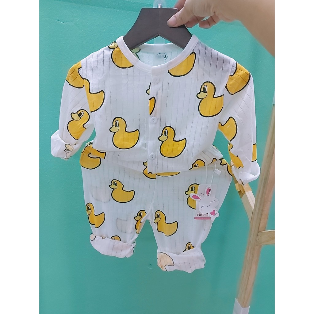 Set bộ đồ cho bé BabyGao đồ ngủ bé trai, đồ ngủ bé gái chất cotton xuất nhật mẫu mới 2020