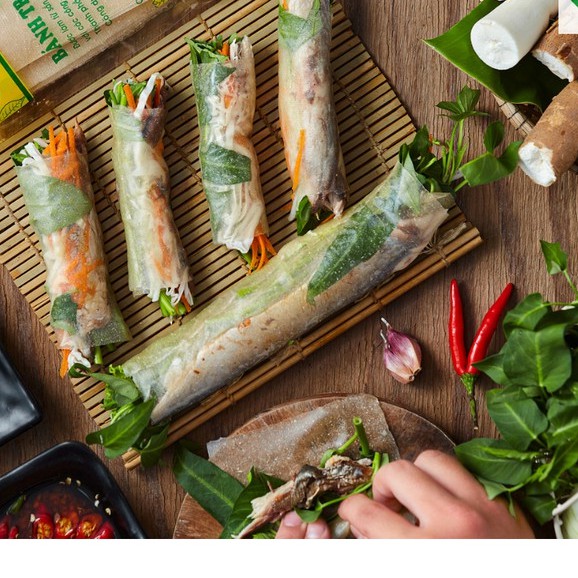 Bánh Tráng Sắn Caromi túi 500 g - Đặc sản Quảng Nam - 0 Fat Gluten-free dẻo dai mặn dùng cuốn gỏi ăn kiêng SALE OFF 34%