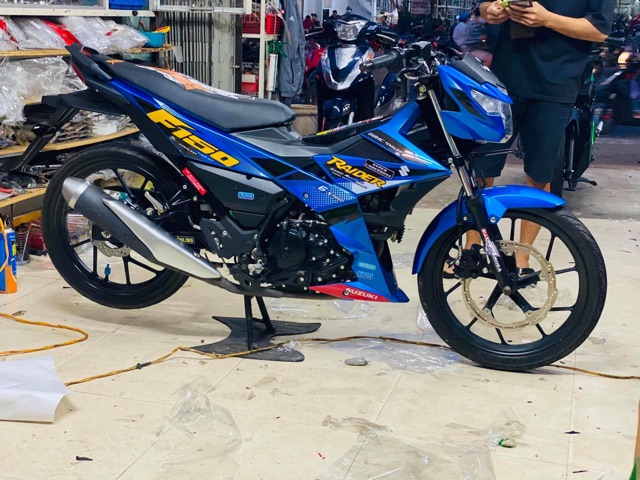 Tem rời Raider xanh đen -1