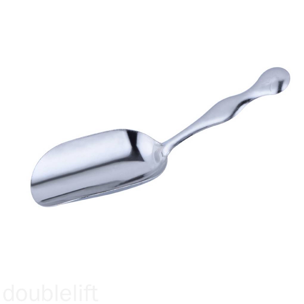 Muỗng múc trà / trái cây mini bằng thép không gỉ tiện dụng cho gia đình