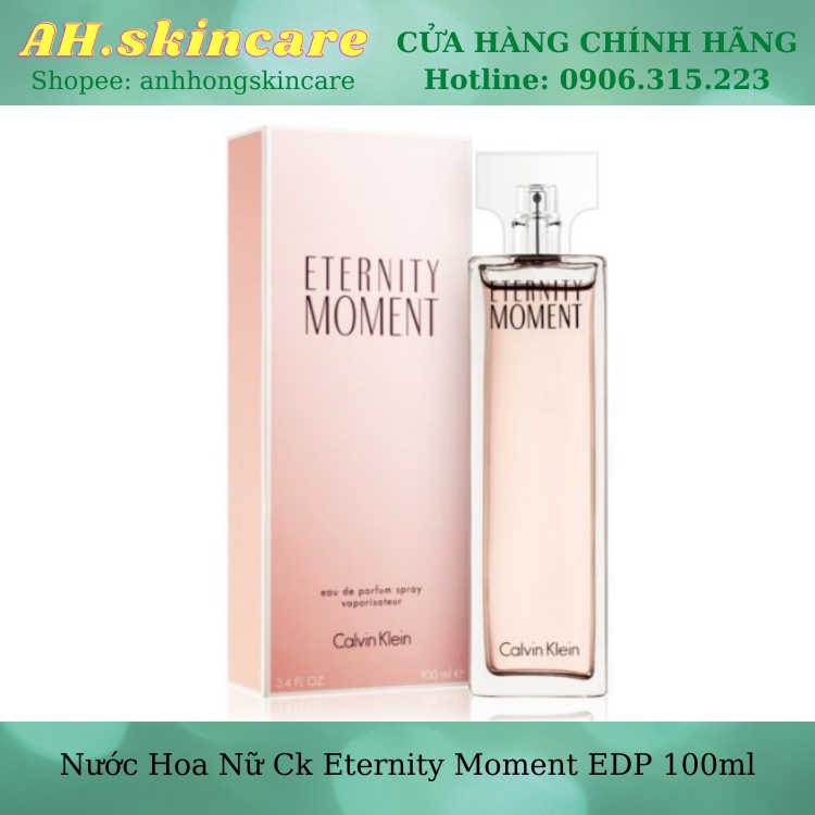 Nước Hoa Nữ Ck Eternity Moment EDP 100ml