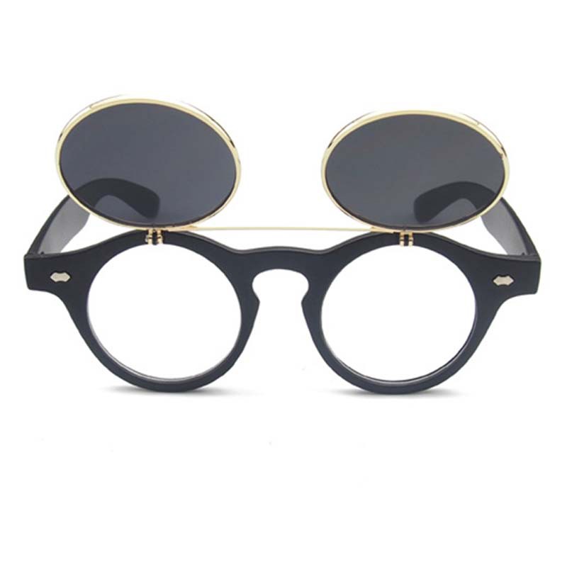 Kính mát gọng tròn thiết kế độc đáo phong cách Retro cá tính