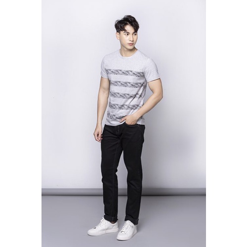 Áo Phông Nam Hoạ Tiết Kẻ Ngang TS0S010 | BigBuy360 - bigbuy360.vn