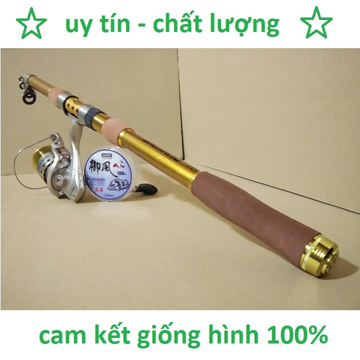 Bộ Cần 3m6 kèm máy 6000 - Tặng Kèm 100m Cước Shimano Chính Hãng