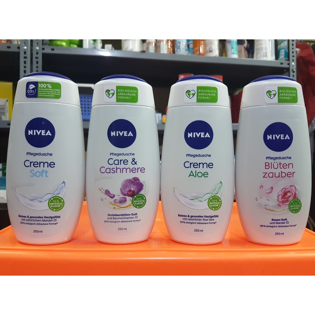 Sữa tắm Nivea 250ml của Đức