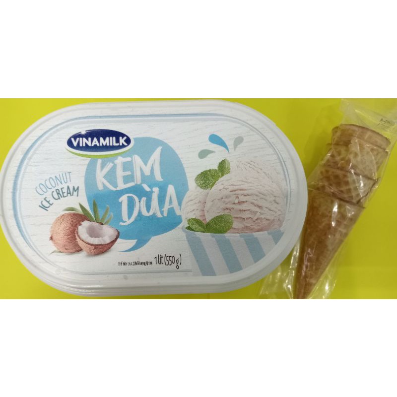 Kem hộp 1L Vinamilk các vị