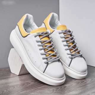 [FREESHIP] Giày Nam Nữ Sneaker MCQ Giày Thể Thao Nam Nữ Gót Đỏ [GIÁ RẺ]