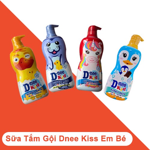 Sữa tắm gội em bé Dnee Kids Hình Thú 400ML